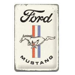 Ford Blechschild Horse &...